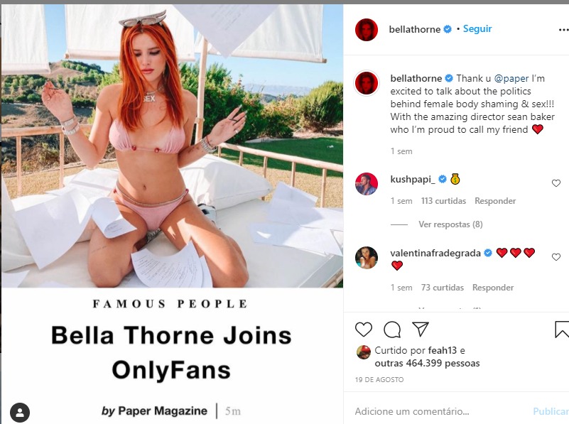 bella thorne