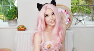 Belle delphine novinha ousada com conteúdos sensuais no pornhub