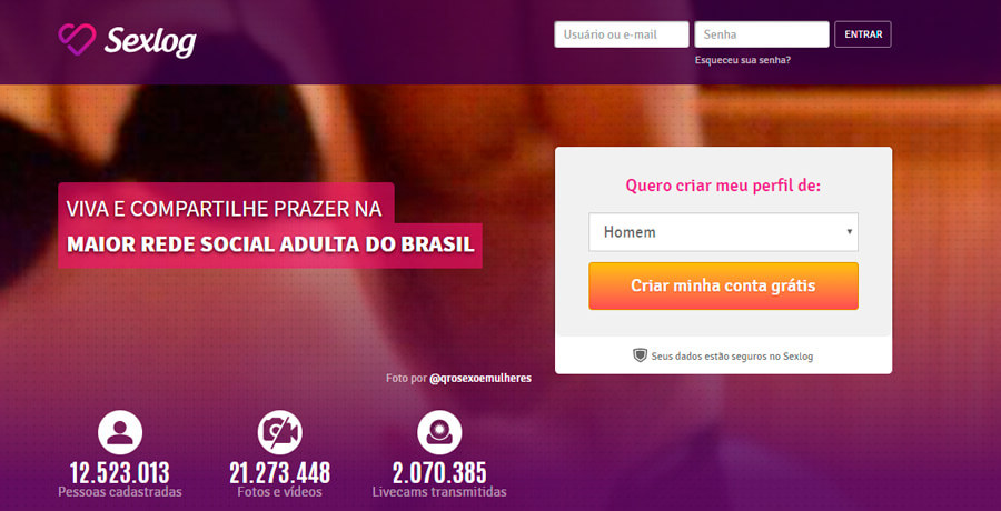 Rede social de sexo