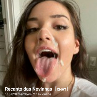 Recanto das Novinhas Grupo de Putaria com Novinhas no Telegram