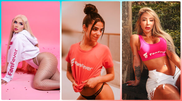 Fanfever - influencers famosas produzindo conteúdo adulto