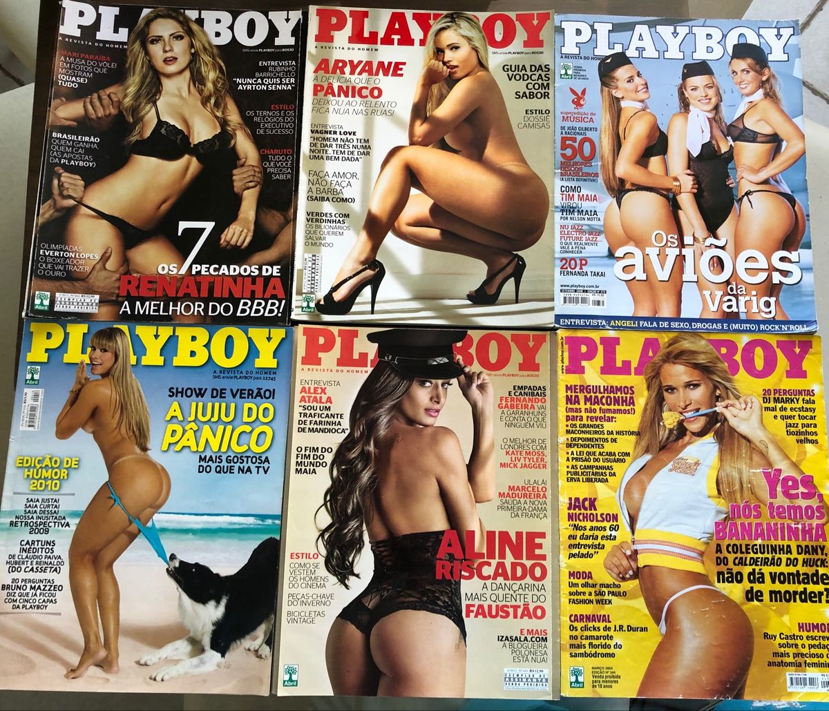 Revista Playboy Fotos - Mulheres do Brasil nuas peladas sexo porno