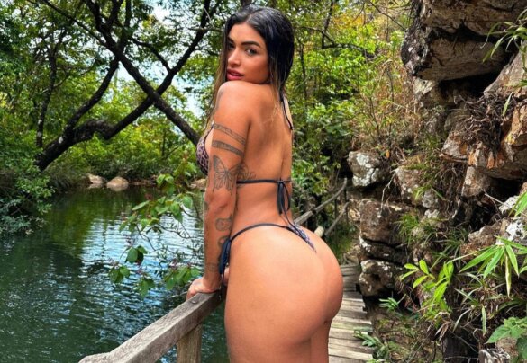 Victoria imlau - a musa fitness da mansão no privacy em fotos quentes
