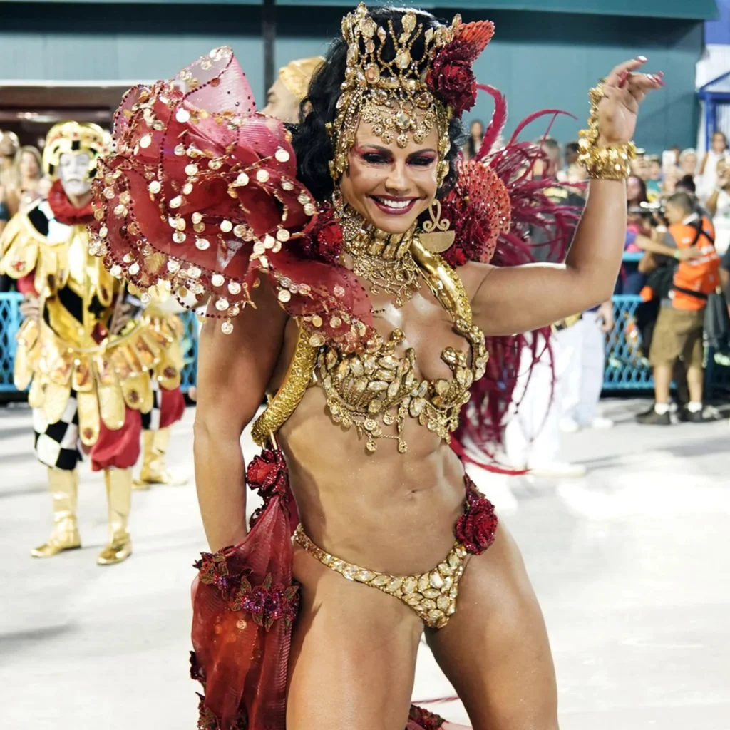 Viviane Araujo no carnaval