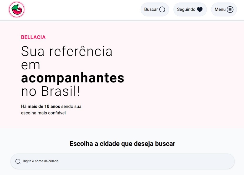 sites de acompanhantes de luxo VIP disponíveis online