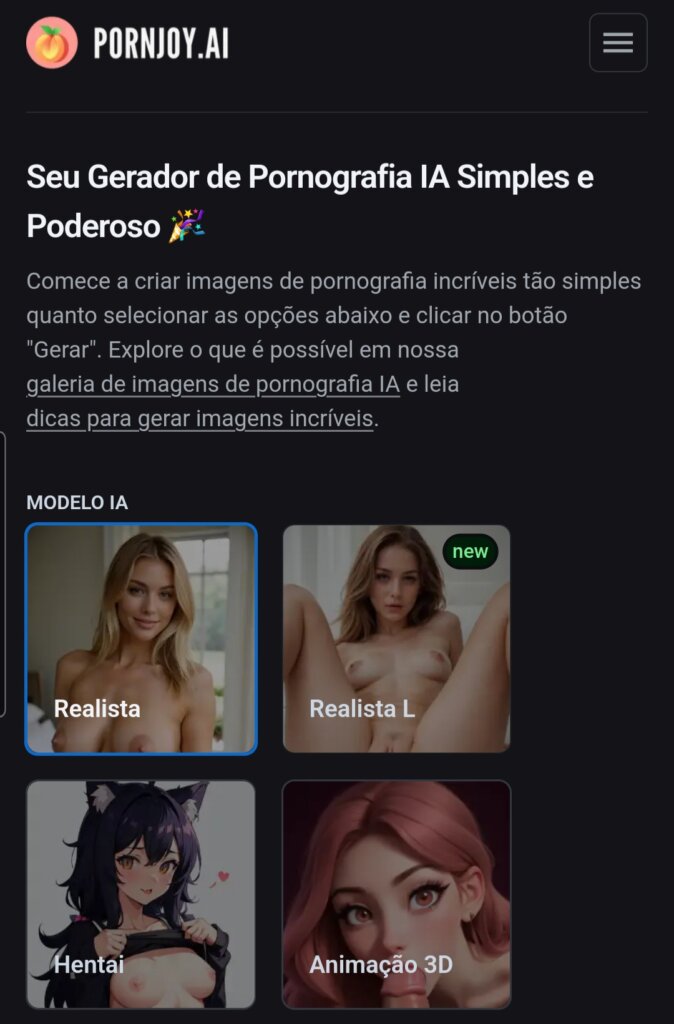 Sites de porno ia para criar namorada virtual