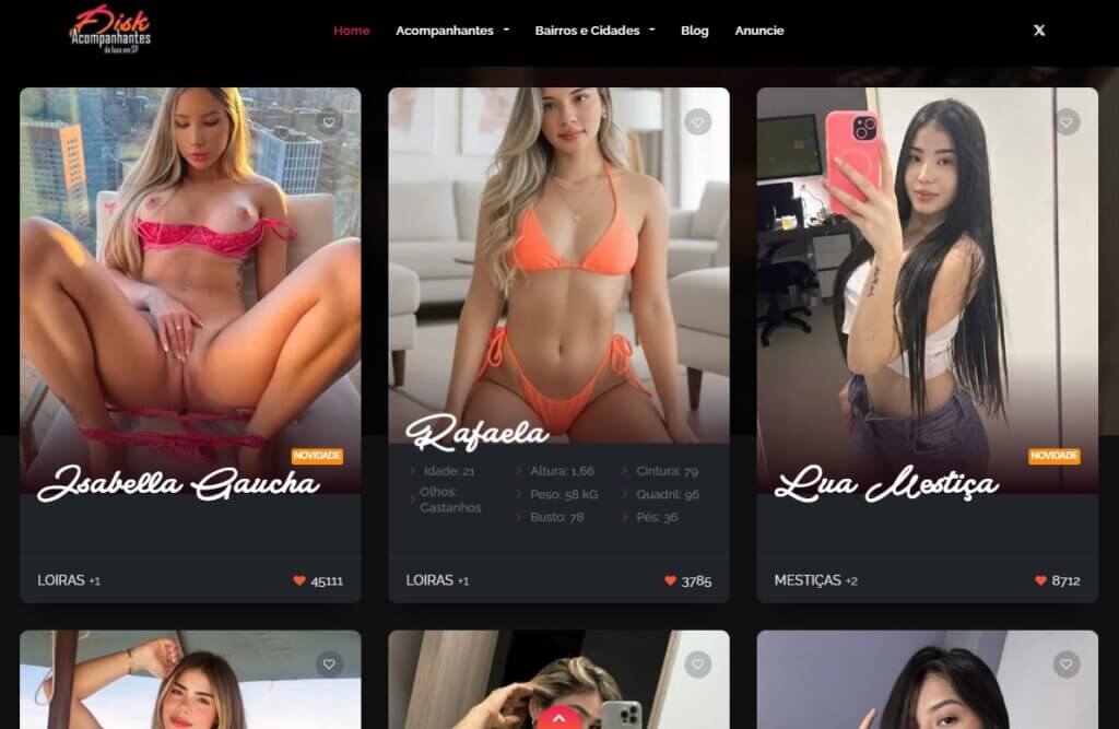 Acompanhante sp - 10 sites de garotas de programa em são paulo