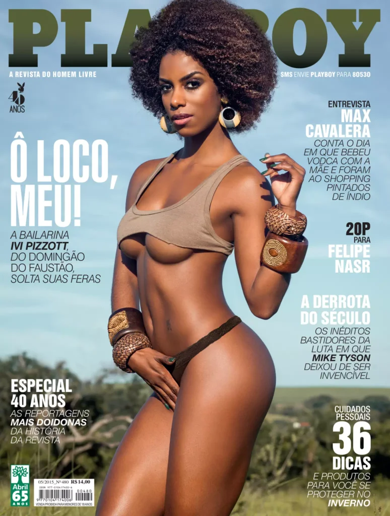 Ivi Pizzott em ensaio da Playboy