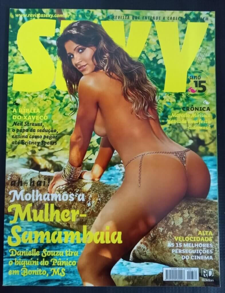 Dani Souza, a Mulher Samambaia, em ensaio sensual